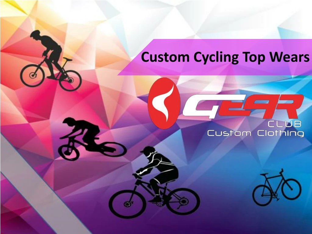 custom cycling top wears