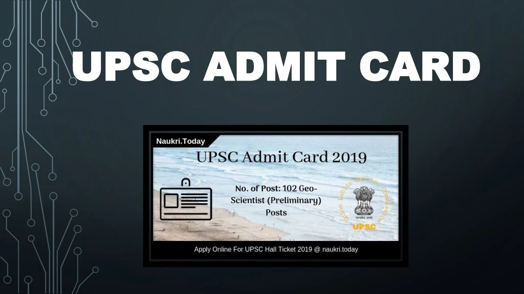 upsc admit card upsc admit card