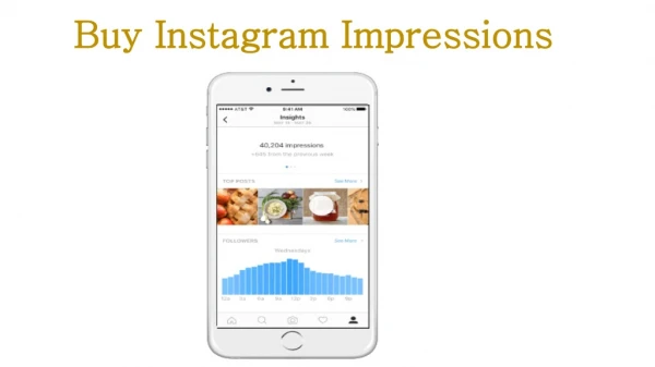 Create Awareness for your Brand by Buying Instagram Impression