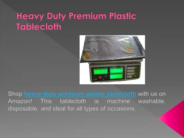 Heavy Duty Premium Rectangle Table Covers