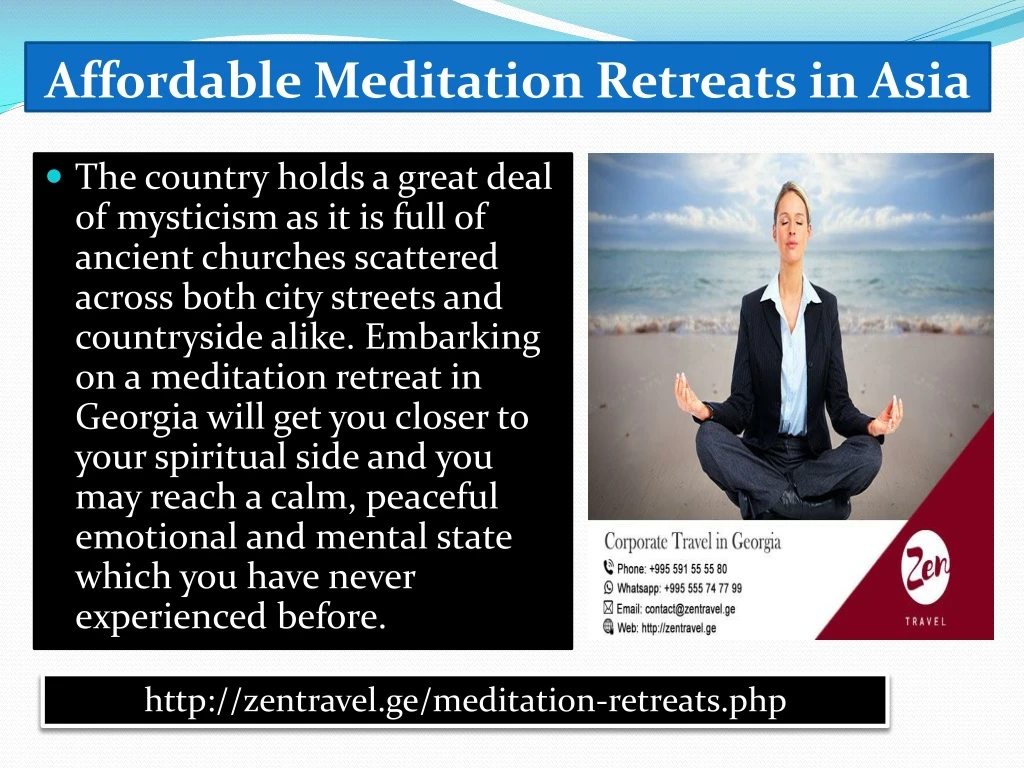 affordable meditation retreats in asia