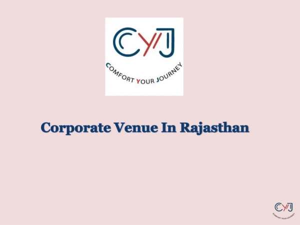 Corporate Venue in Rajasthan | Corporate Day Outing in Rajasthan