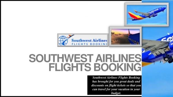 Fly For Your Dream Vacation with Southwest Airlines Flights Booking