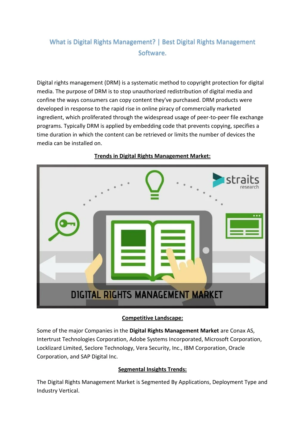 what is digital rights management best digital