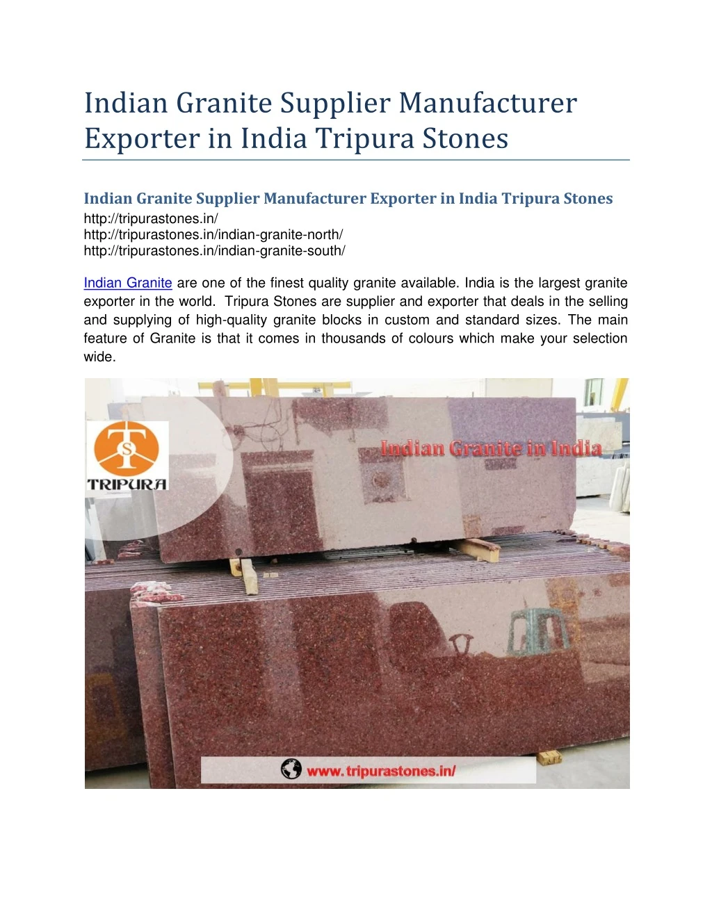 indian granite supplier manufacturer exporter