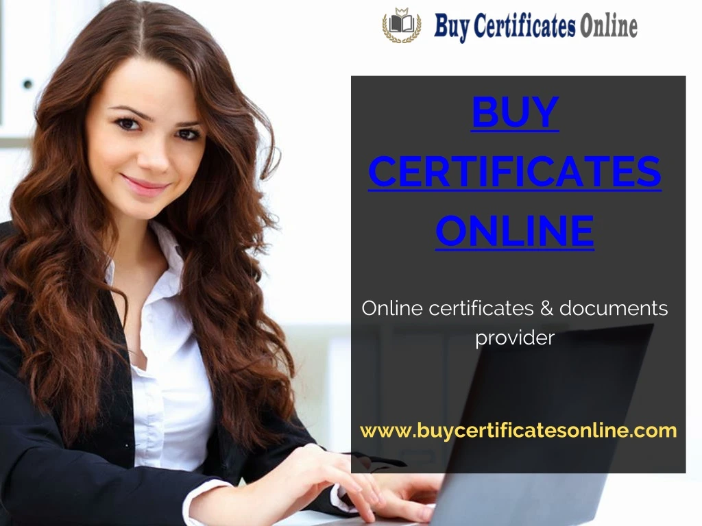 buy certificates online