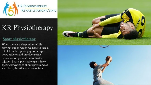 Sport Physiotherapy Noida