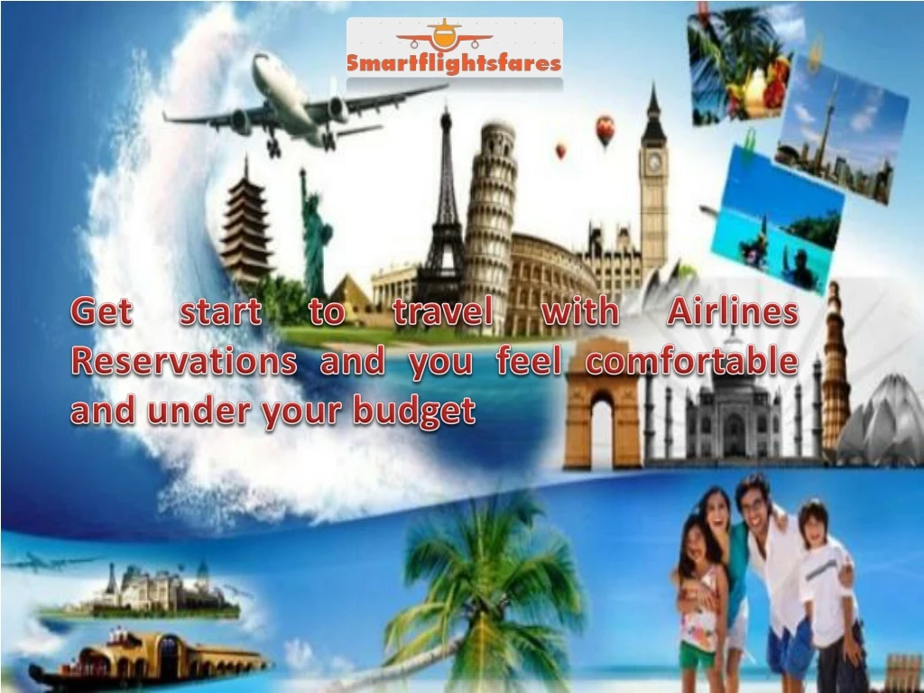 get start to travel with airlines reservations
