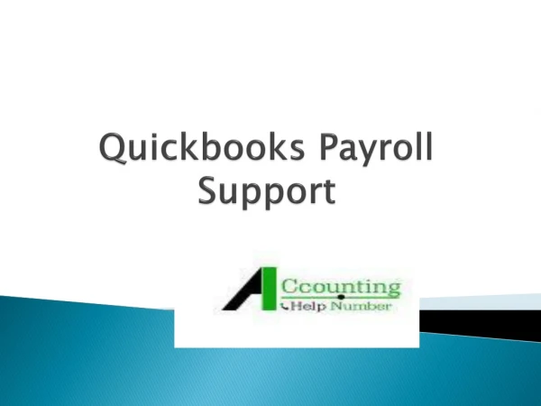 Easy Quickbooks Payroll Support for Quikbooks.
