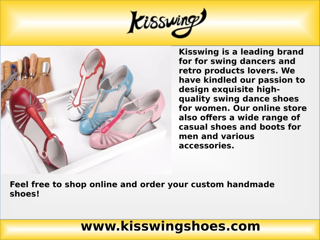kisswing is a leading brand for for swing dancers