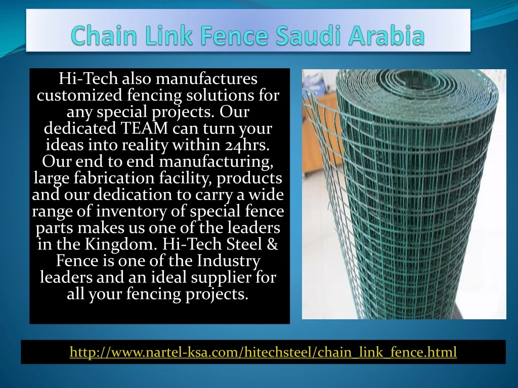 chain link fence saudi arabia