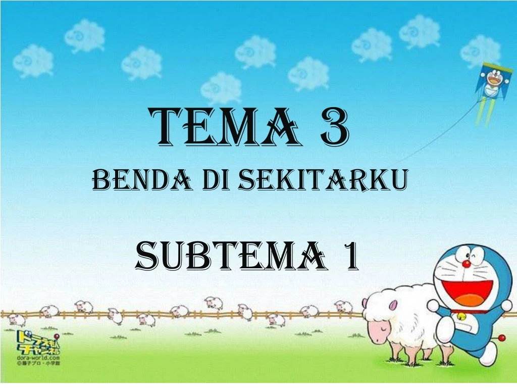 tema 3 benda di sekitarku subtema 1