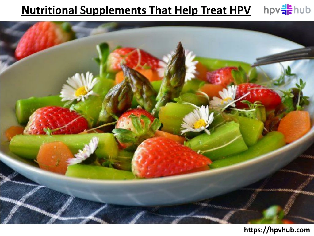 nutritional supplements that help treat hpv