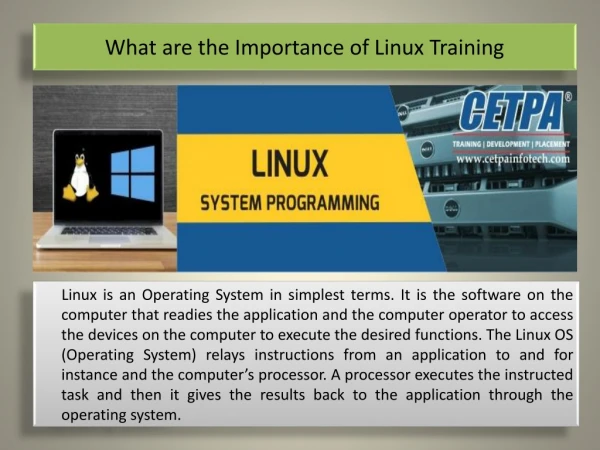 Best Linux Training Institute In Delhi