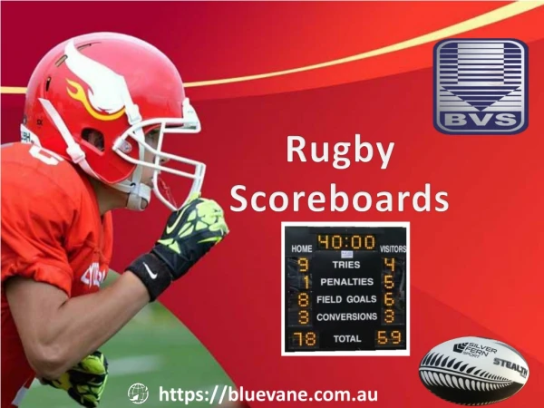 All-Aluminium Rugby Scoreboards at best price | Blue Vane