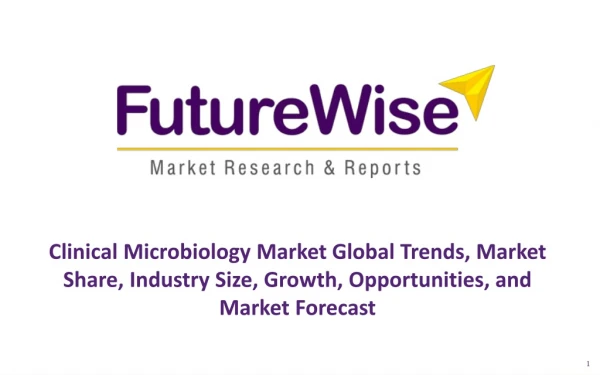 Clinical Microbiology Market Global Trends, Market Share, Industry Size, Growth, Opportunities, and Market Forecast