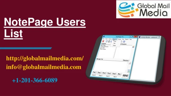 notepage users list