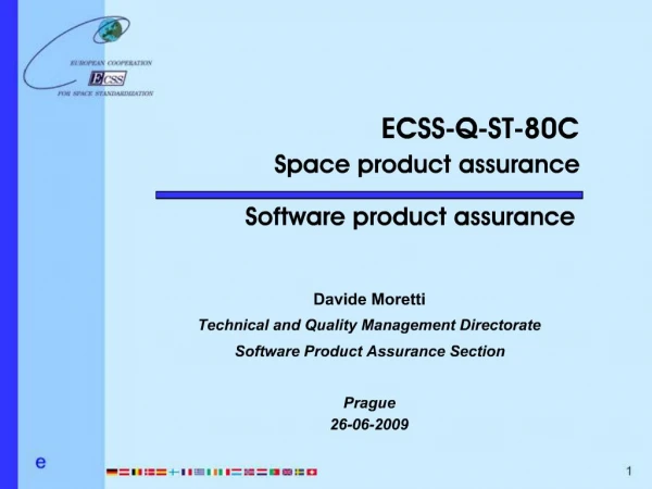 ECSS-Q-ST-80C Space product assurance