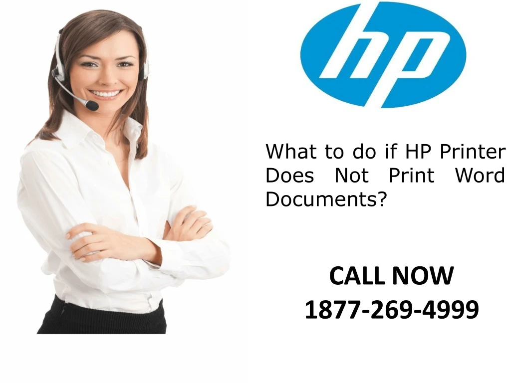 what to do if hp printer does not print word