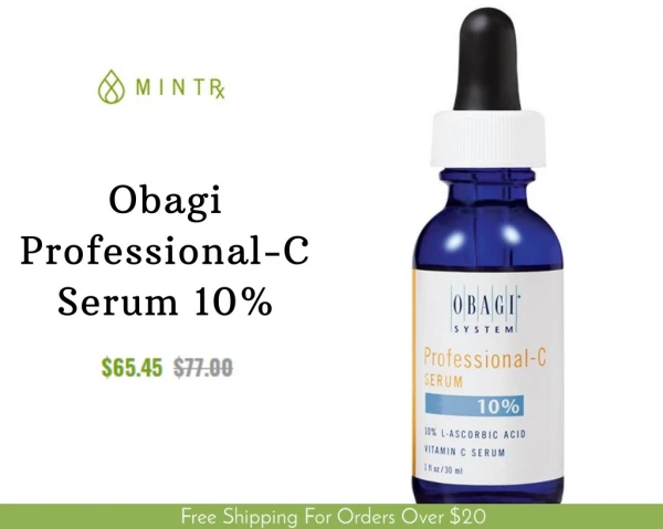 Obagi Professional-C Serum 10% for Powerful Antioxidant Healing
