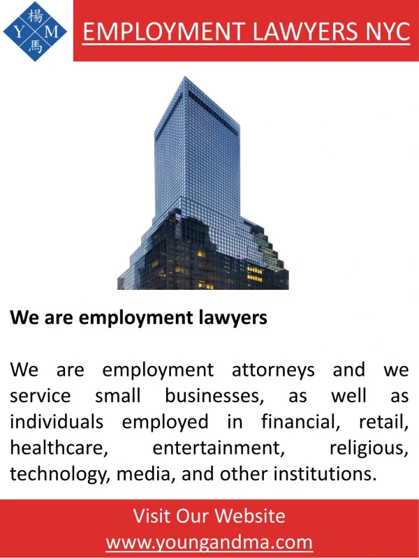 New York Employment Lawyer