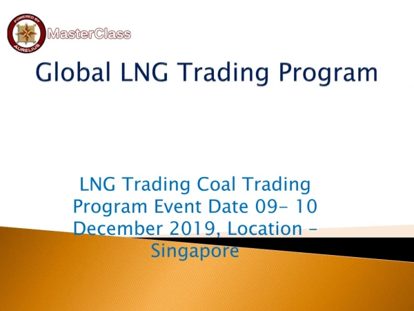global lng trading program
