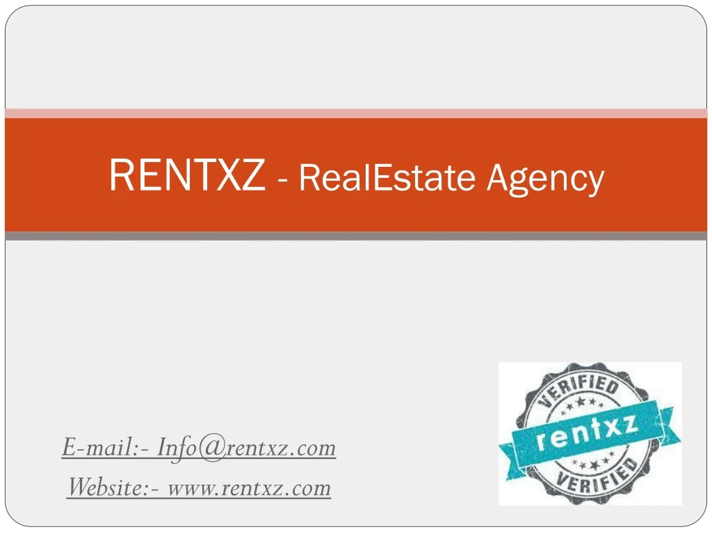 rentxz realestate agency