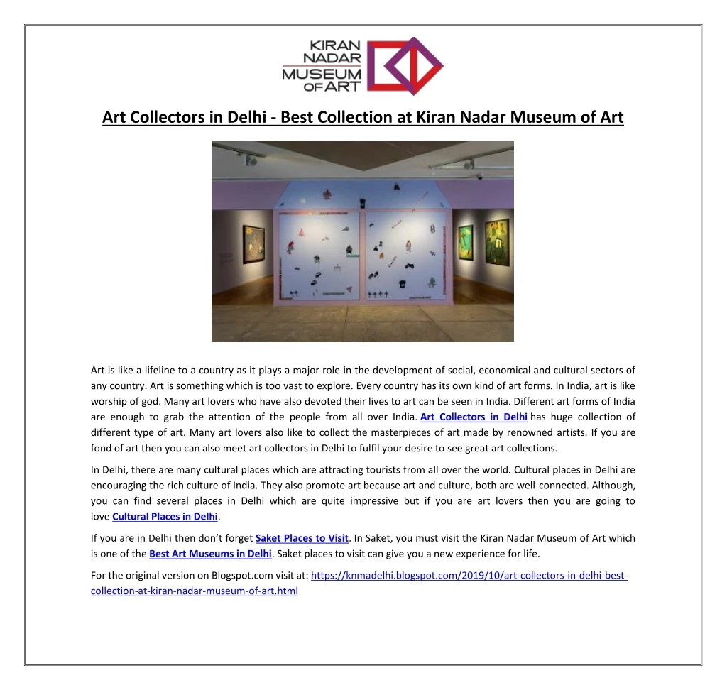 art collectors in delhi best collection at kiran
