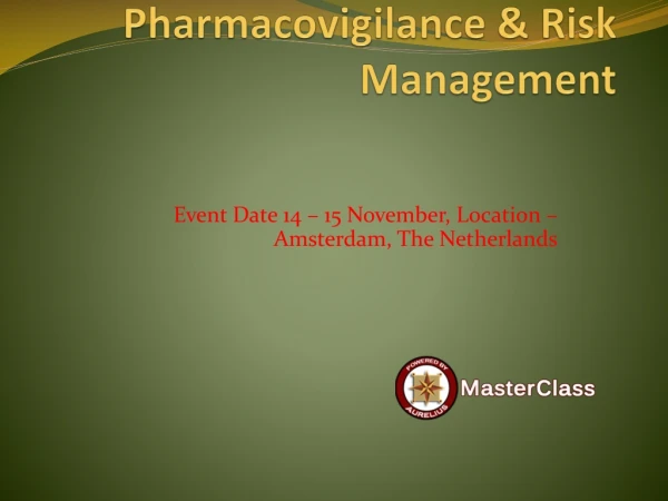 pharmacovigilance risk management
