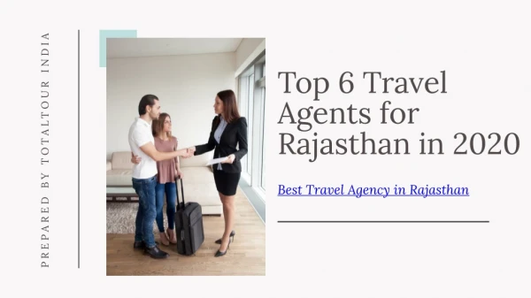 Top 6 Travel Agents for Rajasthan in 2020