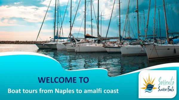 Boat tours from Naples to amalfi coast