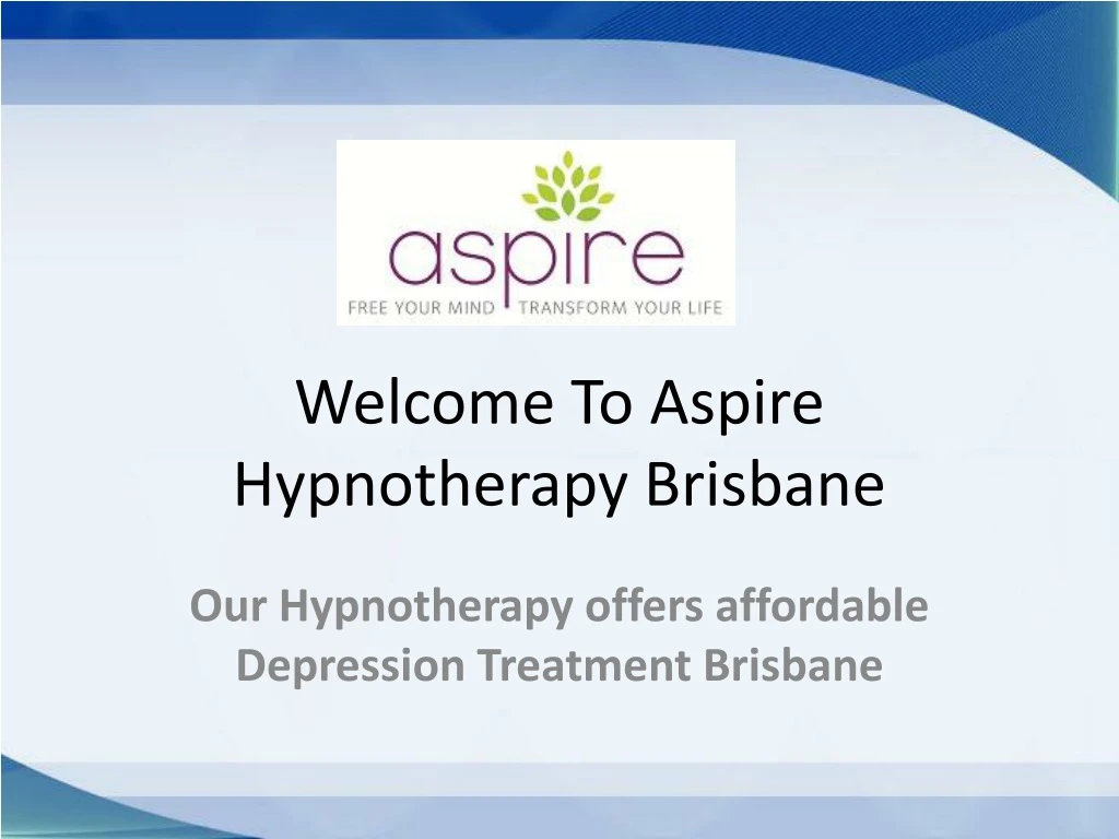 welcome to aspire hypnotherapy brisbane