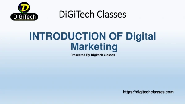Digital Marketing Certification Course | Digitech Classes