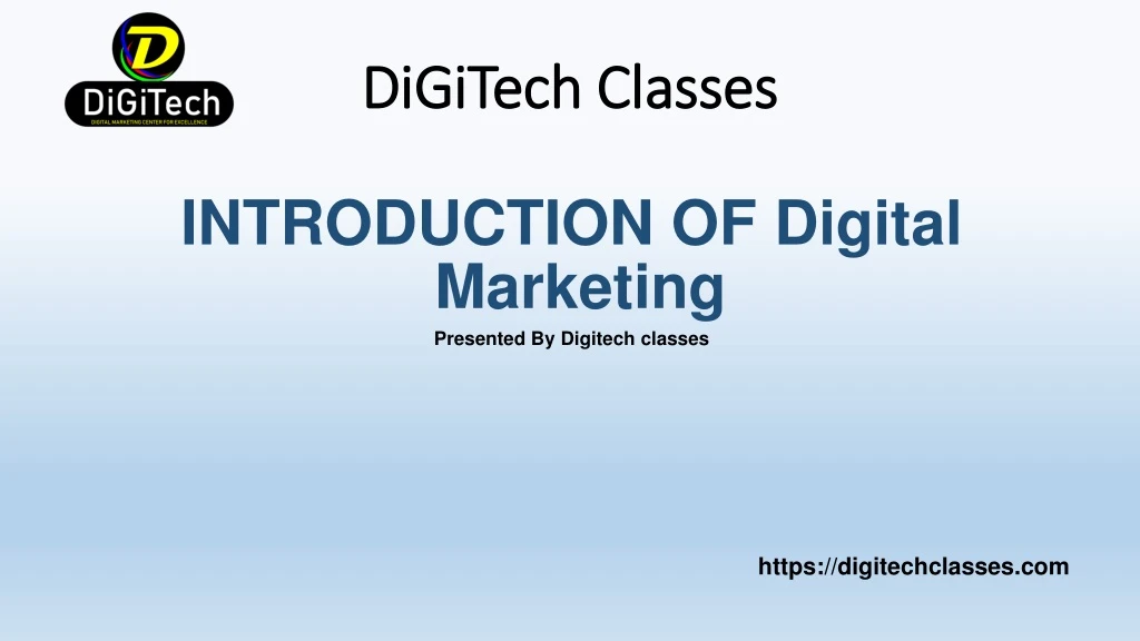 digitech classes