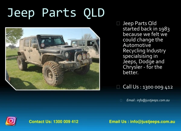 Jeep Wreckers Queensland