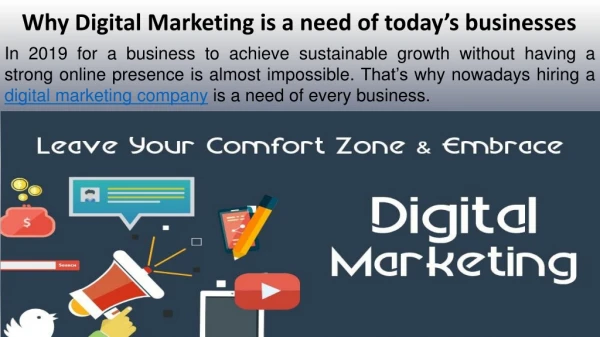 Why Digital Marketing is a need of today’s businesses