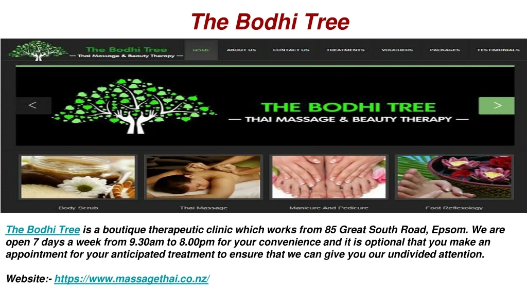 the bodhi tree