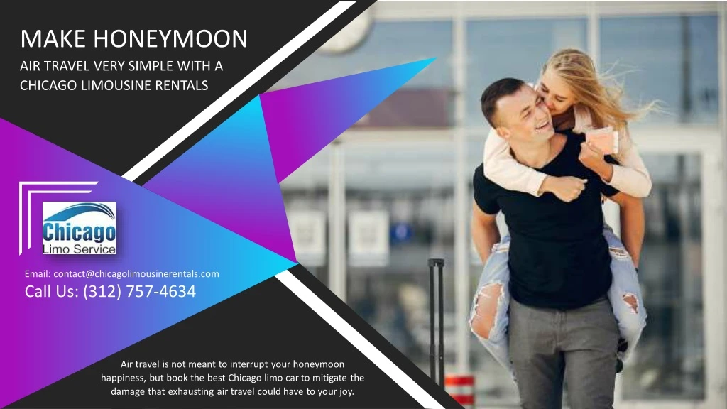 make honeymoon air travel very simple with