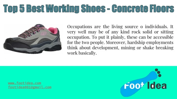 Top 10 best womens work shoes -Concrete Floors
