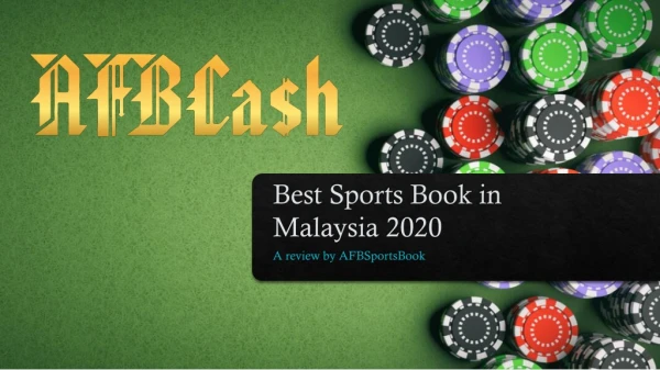 Top Online Sportsbook Betting In Malaysia 2019-2020