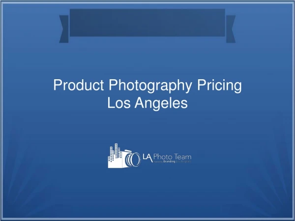 Product Photographer Los Angeles