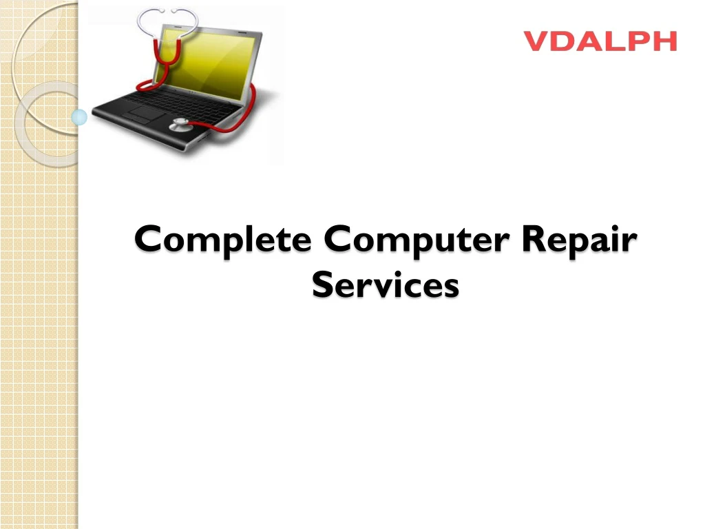 complete computer repair services