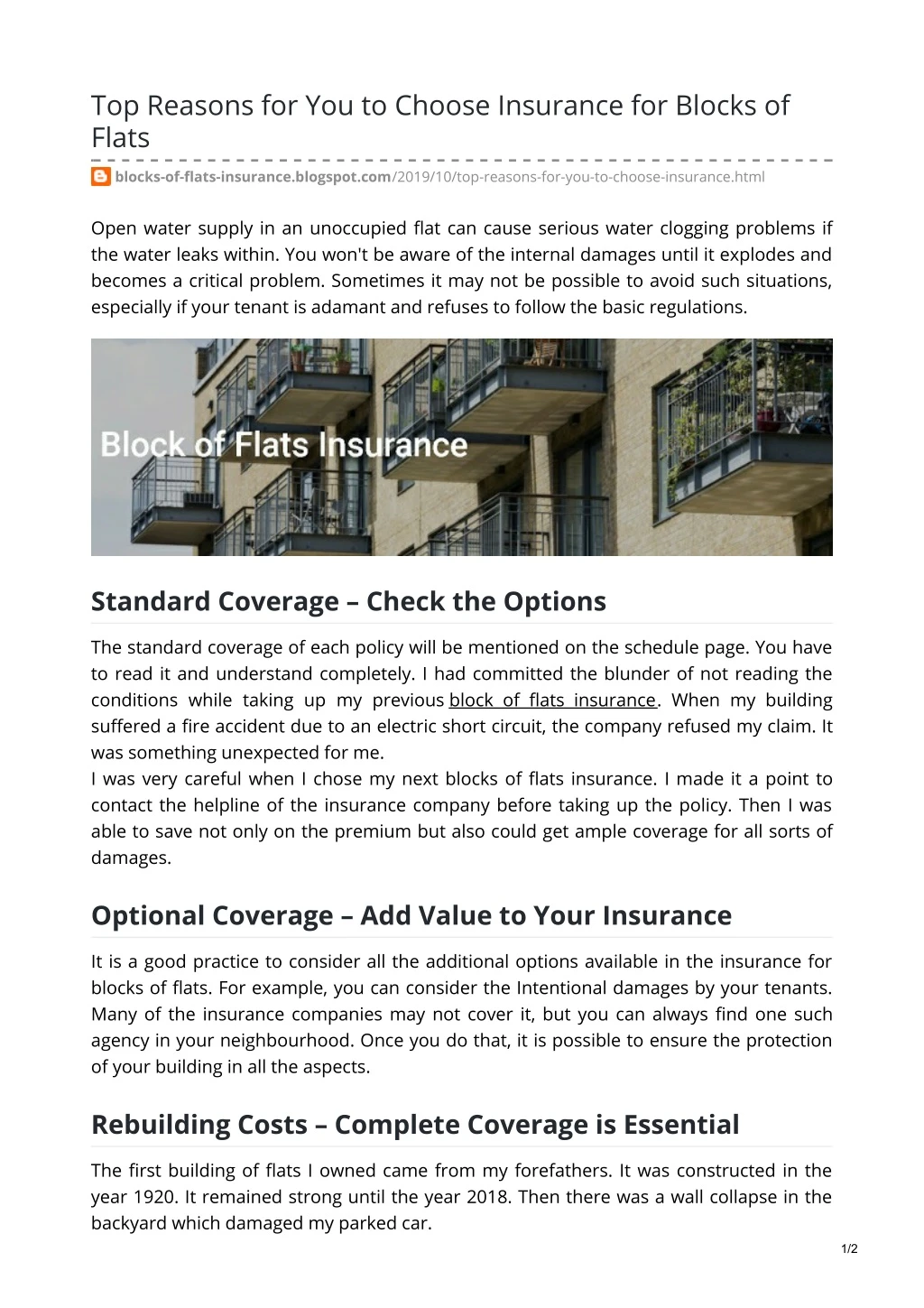 top reasons for you to choose insurance