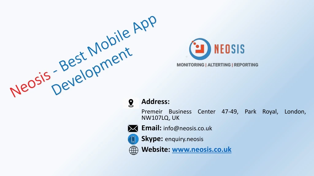 neosis best mobile app development