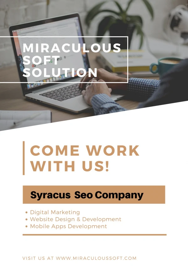 Local Syracuse SEO Company - Miraculous Soft