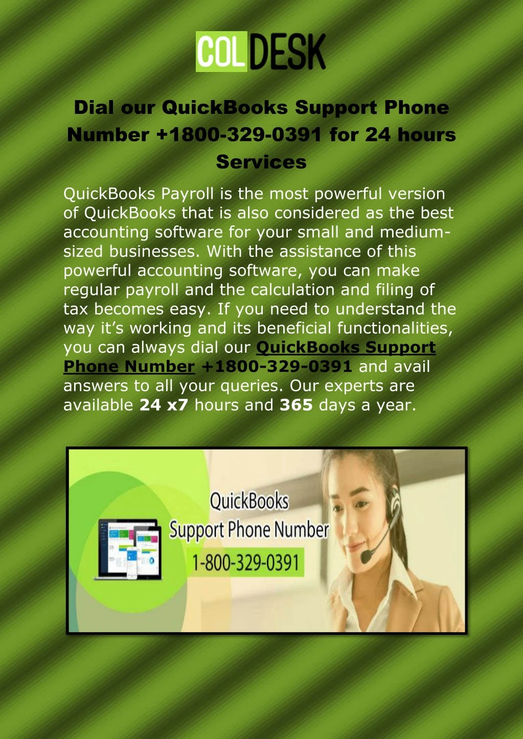 dial our quickbooks support phone number 1800