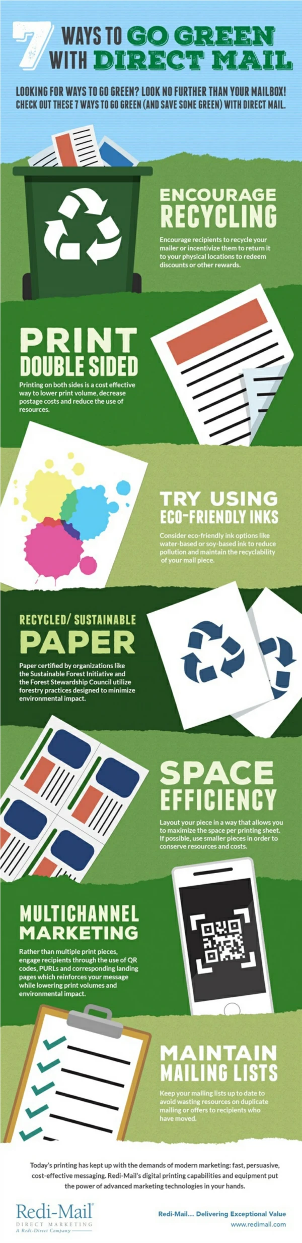 7 Ways to Go Green with Direct Mail