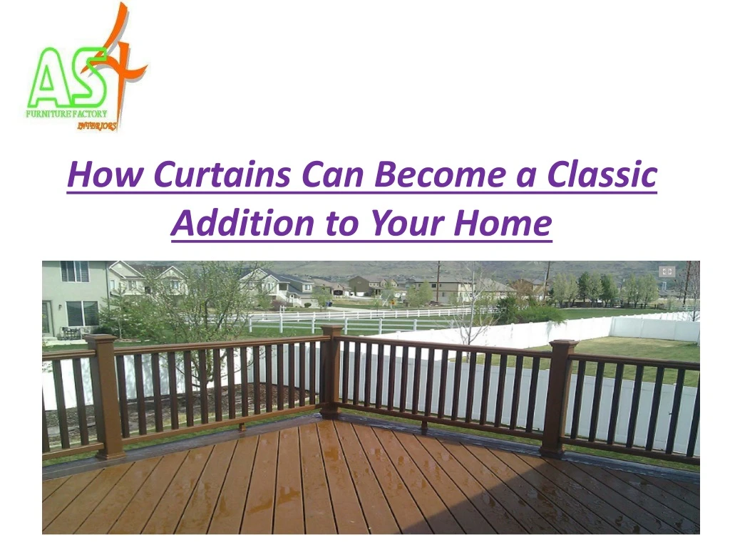 how curtains can become a classic addition to your home