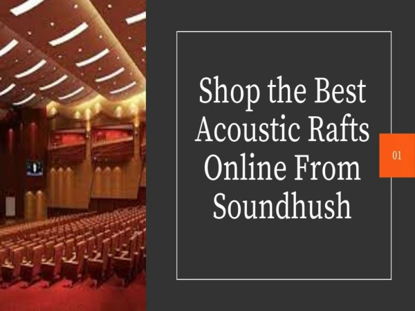 Best Absorption Baffles From Sound Hush!
