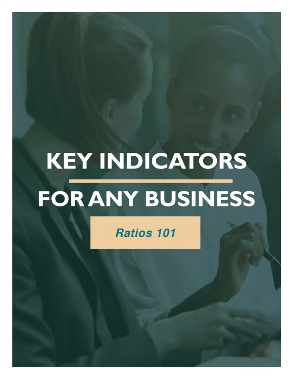 Ratios 101 - Key Indicators for any Business